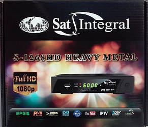 Sat-Integral S-1268 Heavy Metal Dolby AC3 HD ресивер + безплатна прошивка!