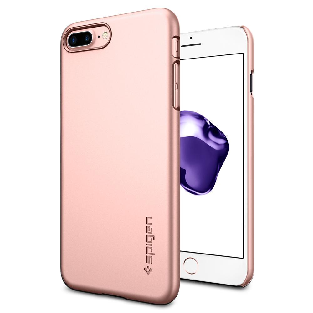 Чохол Spigen для iPhone 8 Plus / 7 Plus Thin Fit, Rose Gold (043CS20474)