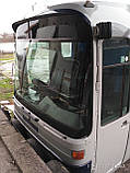 Mercedes Benz O303-15RH лобове скло із двох частин (верх+низ) на території фірми, фото 4