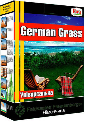 Насіння газонної трави German Grass універсальне, Німеччина, 0,5 кг, фото 2