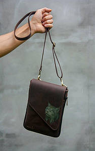 Сумка чоловіча з шкіри