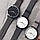 Жіночий годинник Classic steel watch чорний, жиночка-гойдалка, кварцовий жіночий годинник із кольчужним ремінцем, фото 5