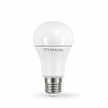 LED лампа TITANUM A60 12W 4100K E27 220V, фото 2