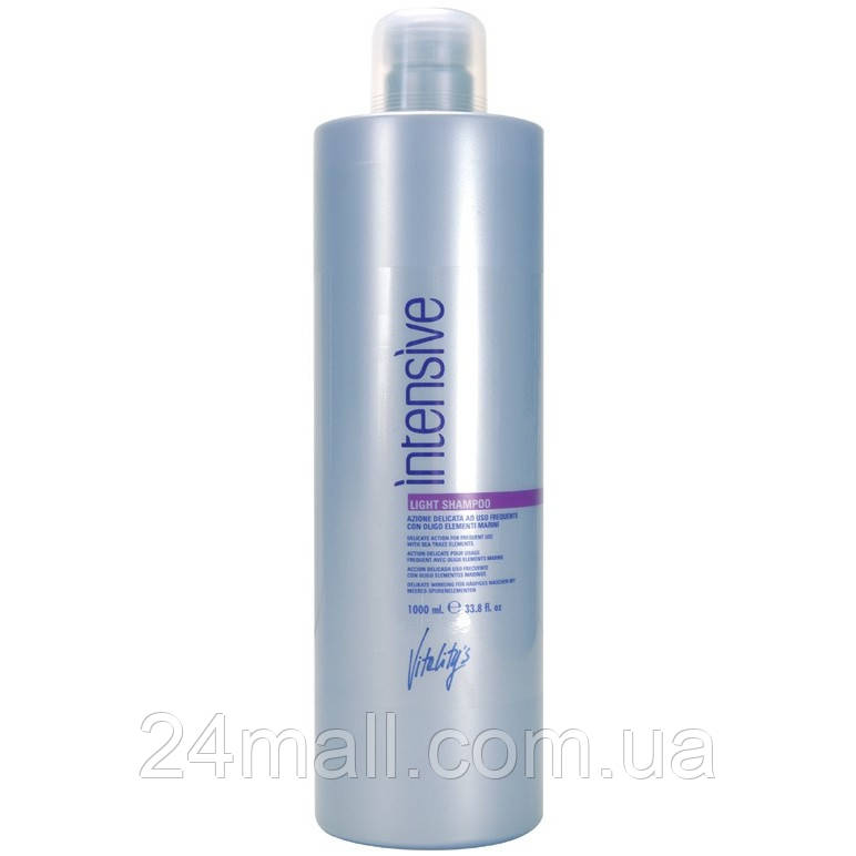 Шампунь для тонкого волосся та чутливої шкіри голови Vitality's Intensive Light Shampoo 1000 мл