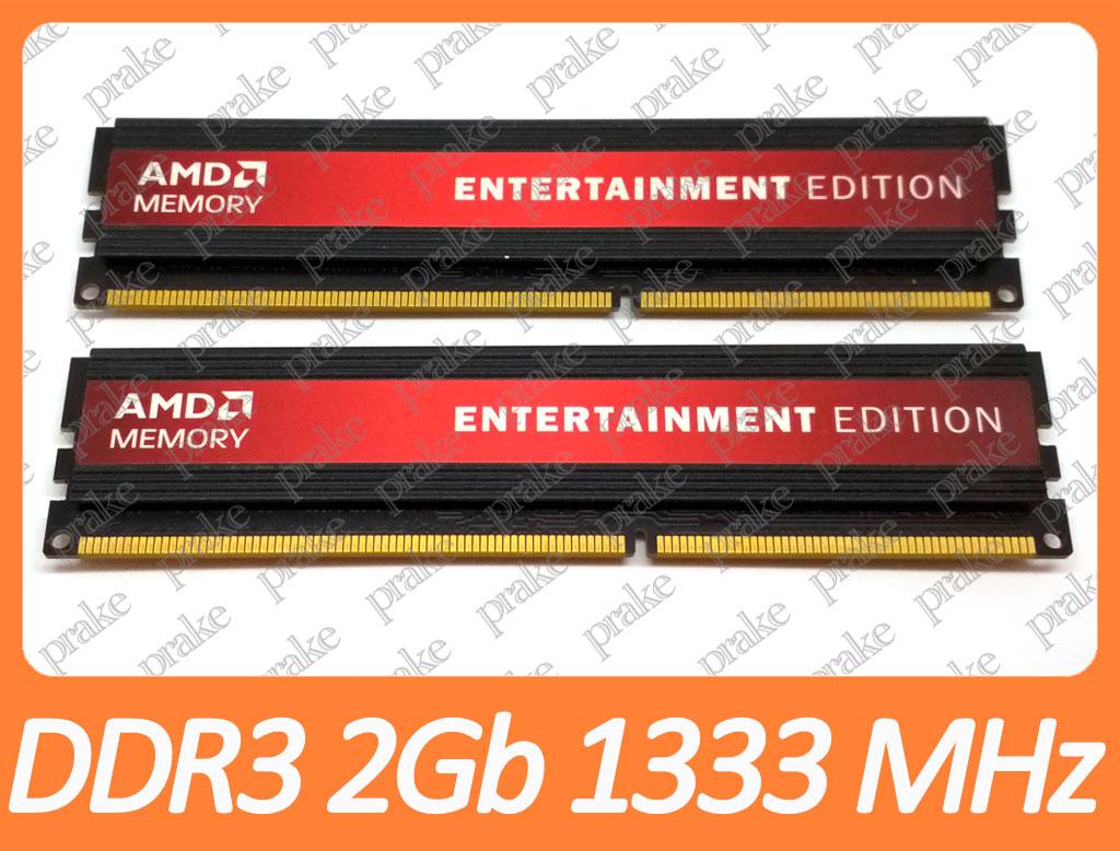 DDR3 4GB (2x2Gb) 1333 MHz (PC3-10600) CL9 Patriot AE32G1339U1