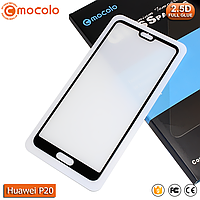 Захисне скло Mocolo Huawei P20 (Black) - Full Glue