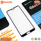Захисне скло Mocolo Huawei P20 (Black) - Full Glue, фото 4