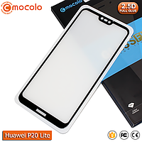 Захисне скло Mocolo Huawei P20 Lite (Black) - Full Glue