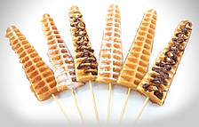 Вафельниця двопостова SGS WF 25 DE (вафлі-ялинки), фото 2