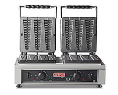 Вафельниця двопостова SGS WF 25 DE (вафлі-ялинки), фото 1