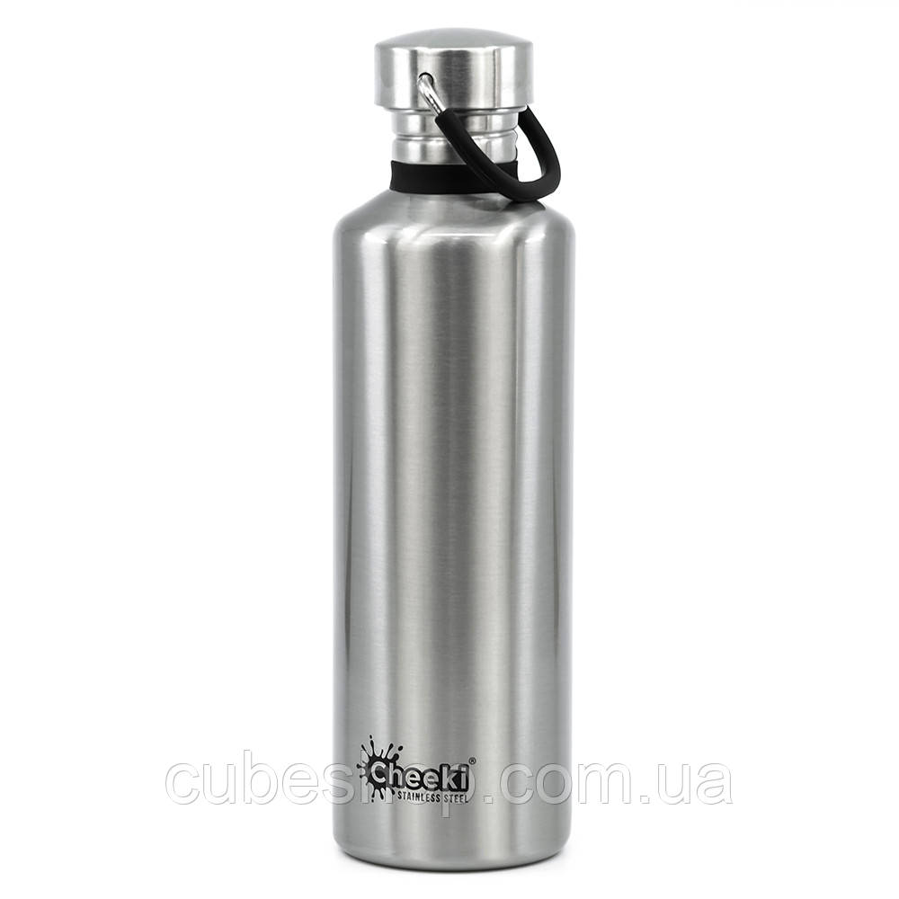 Пляшка для води Cheeki Classic Single Wall Silver (750 мл)