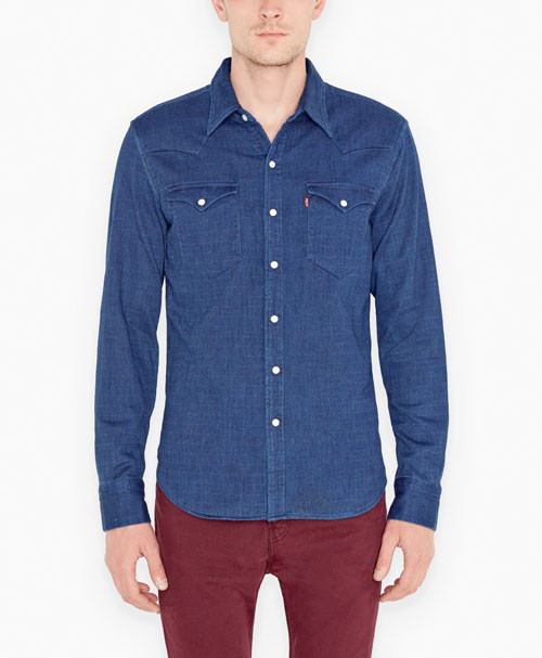 Джинсова сорочка Levis Barstow Western - Double Denim (L), фото 1