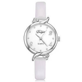 Модний жіночий наручний годинник Bowake з білим ремінцем <unk> 20608-1