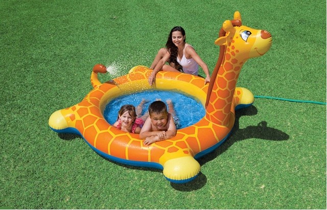 Дитячий надувний басейн Intex 57434 (208х165х122 див.)