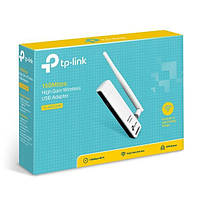 Адаптер Wi-Fi TP-Link TL-WN722N N150Mbps, IEEE 802.11 b/g/n, USB, BOX