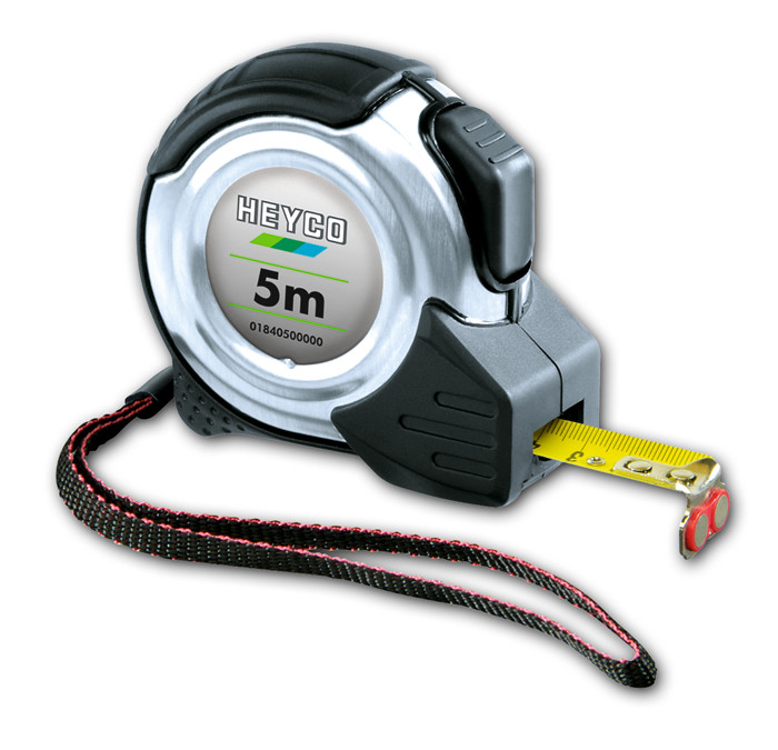 Рулетка 5 м HEYCO Німеччина, фото 1