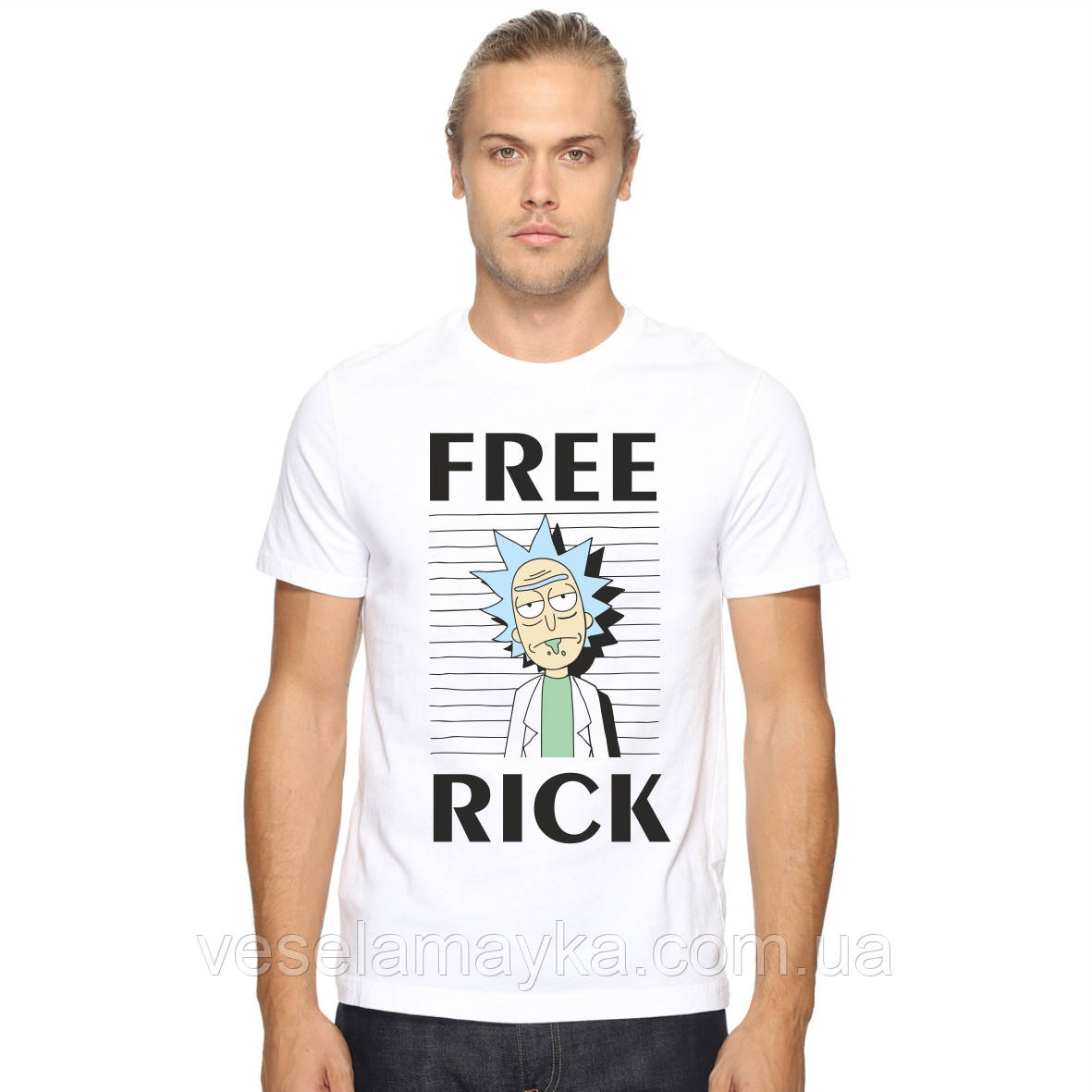 Футболка Free Rick (Рик і Морті), фото 1