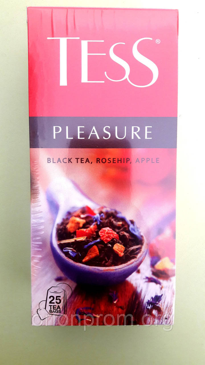 Чай Tess Pleasure 25 пакетів чорний (29.01.2025)
