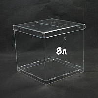 Ящик для пожертвувань 200/200/200мм 8 літрів