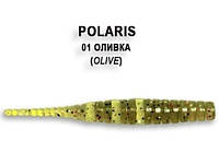 Силикон CrazyFish Polaris 2.2" #01 5.4см 8шт