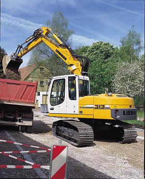Екскаватор Liebherr R 313 Litronic, фото 1