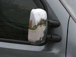Накладка на дзеркала (2 шт., пласт) - Fiat Doblo I 2001-2005 рр.