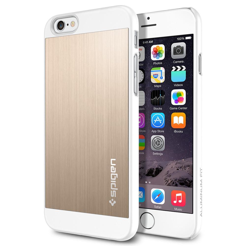 Чохол Spigen для iPhone 6s / 6 Aluminum Fit, Champagne Gold (SGP10945)