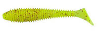 Силикон Keitech FAT Swing Impact 2.8" PAL#01 Chartreuse Red Flake 8шт