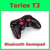 Геймпад Terios T3 Bluetooth, джойстик игровой с блютуз