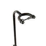 Гітарна стійка підлогова JX31 з утримувачем (типу автофлип) універсальна, фото 3