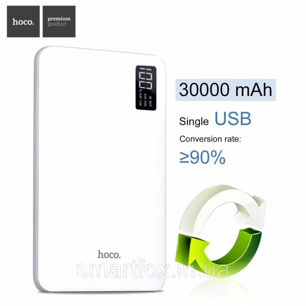 Power Bank HOCO 30000mAh Rege B24 портативна батарея-зарядка з дисплеєм