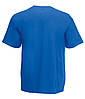 Чоловіча однотонна футболка ValueWeight Яскраво-синій, M, фото 2