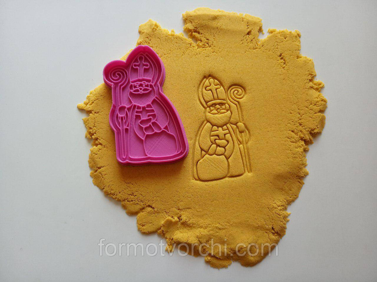 3D-формочки-вирубки для пряників "Миколай 3"