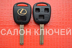 Корпус для ключа Лексус 3 кнопки ls430, ls470, rx300, rx330, rx350, is200 з 1999г по 2008г