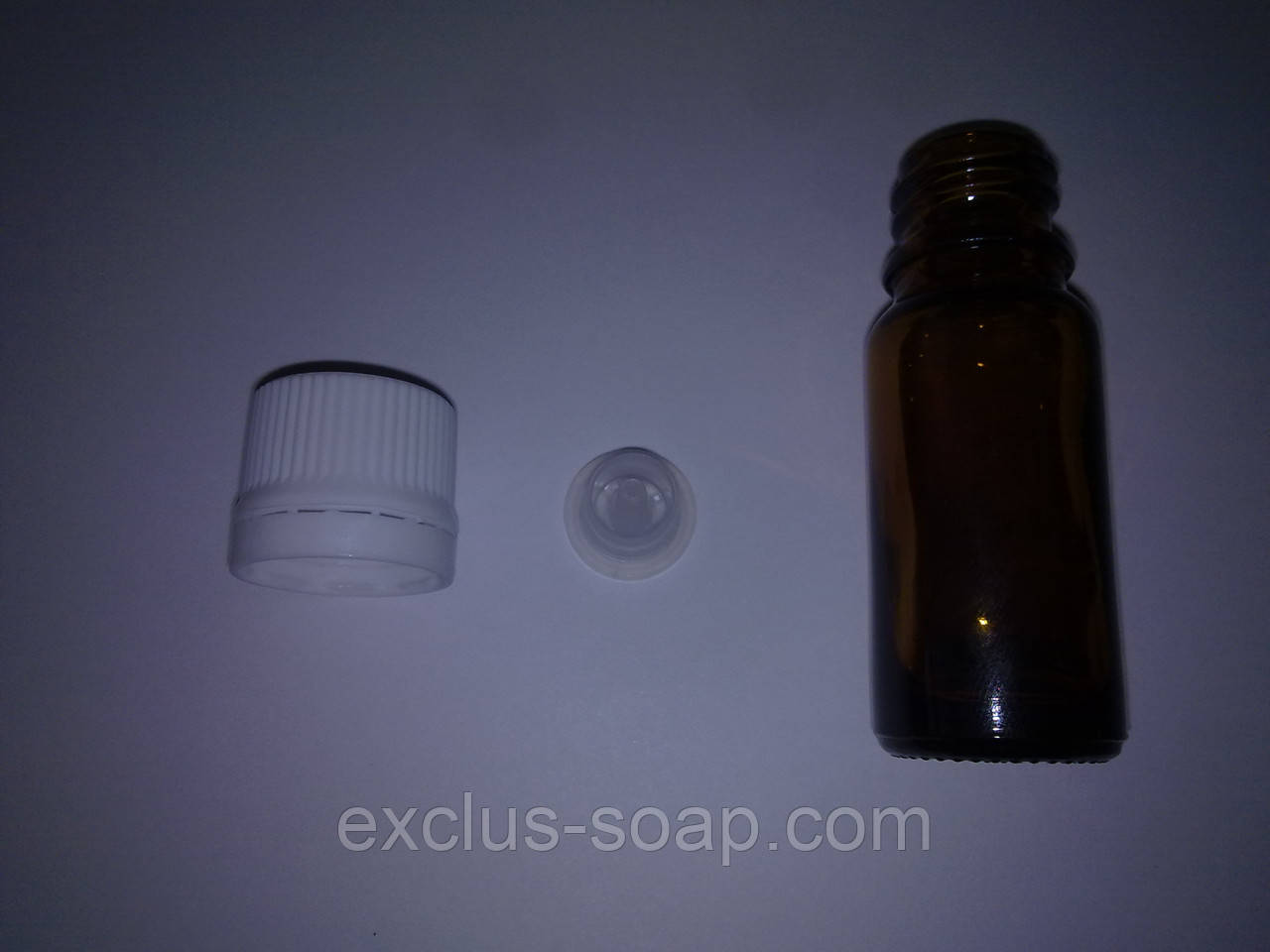 Пляшечка скло-10 мл, фото 1