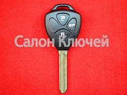 Корпус ключа Тойота 3 кнопки лезо TOY43