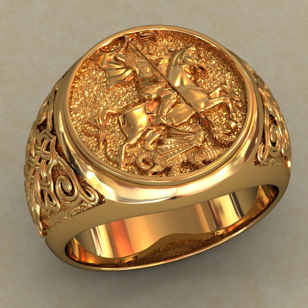 Георгій Побідоносець, Переможець, Юрій Змієборець, Печатка, перстень, кільце