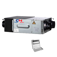 Приточно-вытяжная установка C&H CH-HRV1.5KDC с рекуператором (Inverter) 150м3/ч 350м3/ч