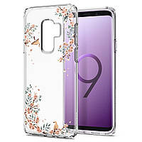 Чехол Spigen для Samsung Galaxy S9 Plus Liquid Crystal Blossom, Nature (593CS22915)