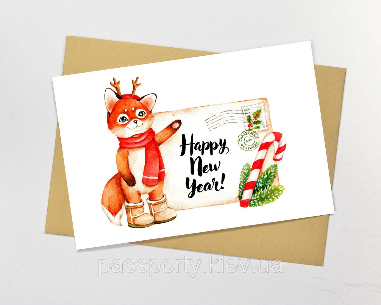 Новорічні листівки гуртом Україна , фото 1