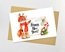 Новорічні листівки гуртом Україна