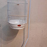 Клітка Діва біла с підставкою, фото 2