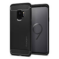 Чехол Spigen для Samsung Galaxy S9 Rugged Armor, Black (592CS22834)