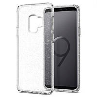 Чехол Spigen для Samsung Galaxy S9 Liquid Crystal Glitter, Crystal Quartz (592CS22831)