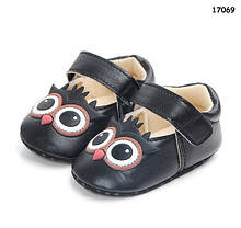 Пінетки-туфлі "Сови" для дівчинки. 11, 12 см