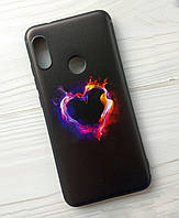 Чехол на Xiaomi Mi A2 Lite Огненное сердце
