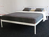 Ліжко металеве Мілана 1 / Milana 1 двоспальне 180 (Метакам), фото 6