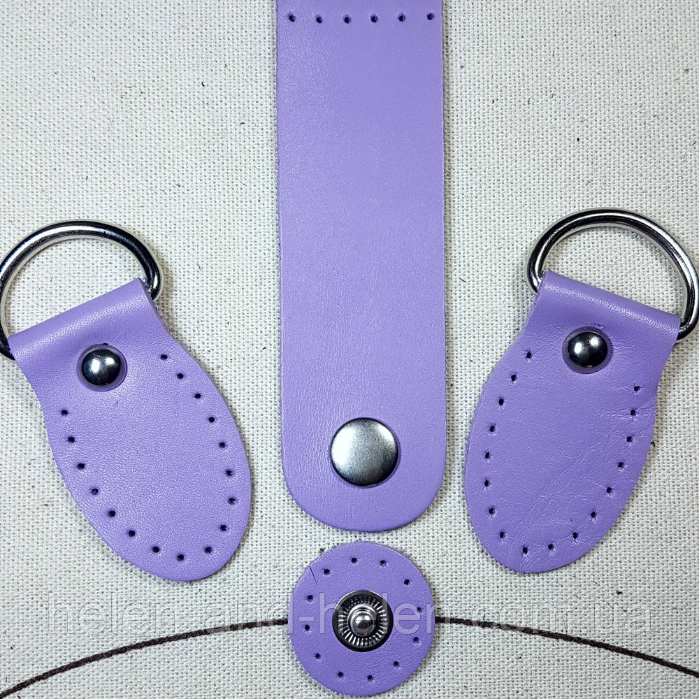 Набір для сумки "Ранька" бузкового кольору, фото 1