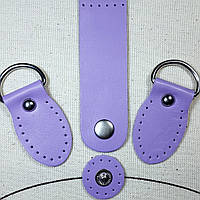 Набір для сумки "Ранька" бузкового кольору