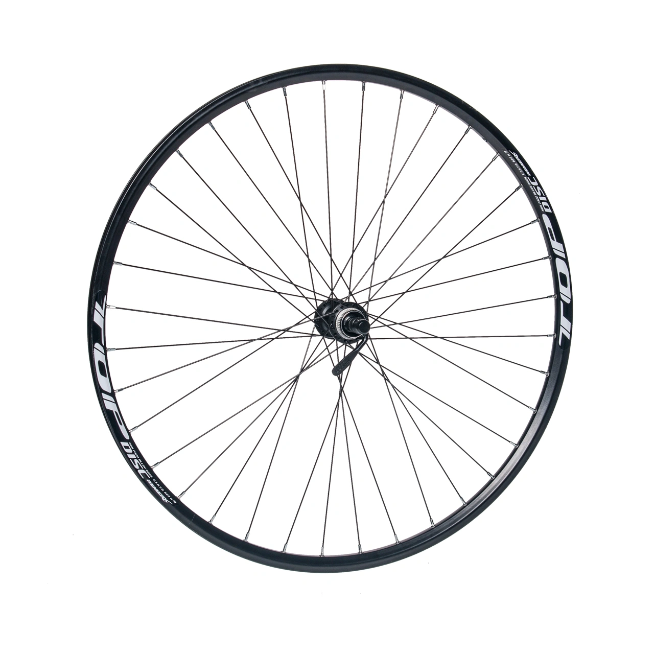 Колесо заднє 28" Remerx Top Disc + втулка Shimano HB-RM66 чорний (KOLO-28-59-T)